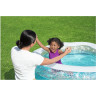 Детский надувной бассейн BESTWAY БЛЕСТЯЩАЯ РАКУШКА 150х127х43см 230л 52489 BW
